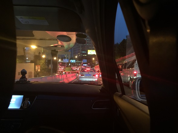 上海の渋滞